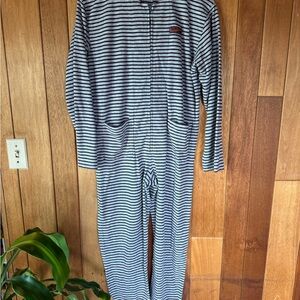 RARE vintage Striped Landlubber Long Onesie